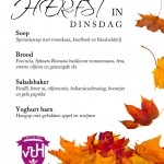 Catering van 't Hooge bedrijfsrestaurant themaweek trendy de herfst in