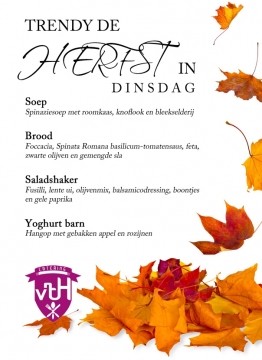 Catering van 't Hooge bedrijfsrestaurant themaweek trendy de herfst in
